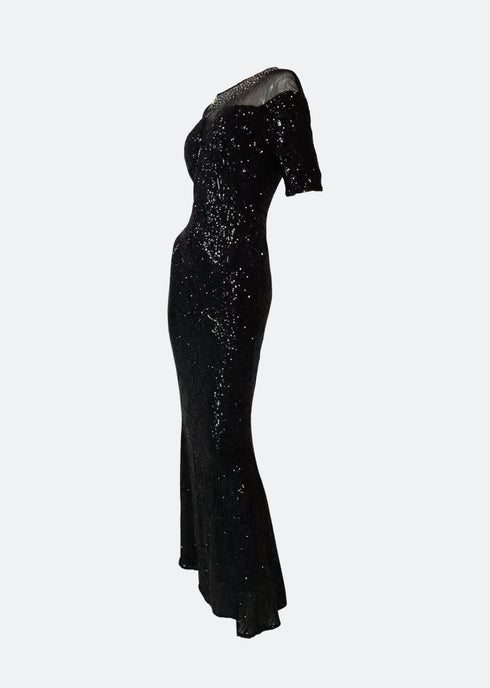 Diamond Vedette Mermaid Gown